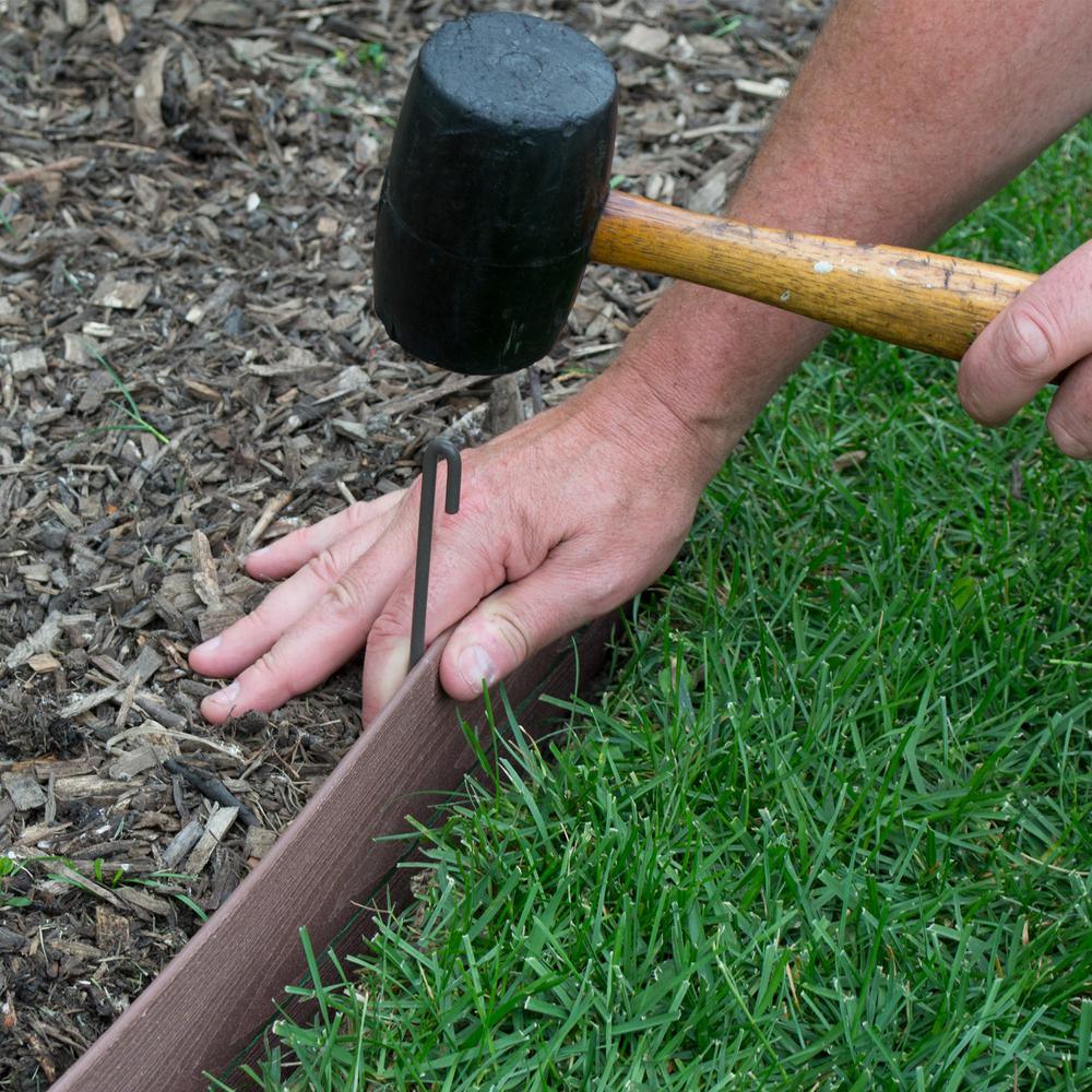 20 ft. Premium Brown Composite Edging - Super Arbor