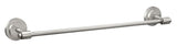 Moen Iso 18-in Spot Resist Brushed Nickel Wall Mount Single Towel Bar
