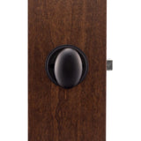 Egg Black Passage Hall/Closet Door Knob - Super Arbor