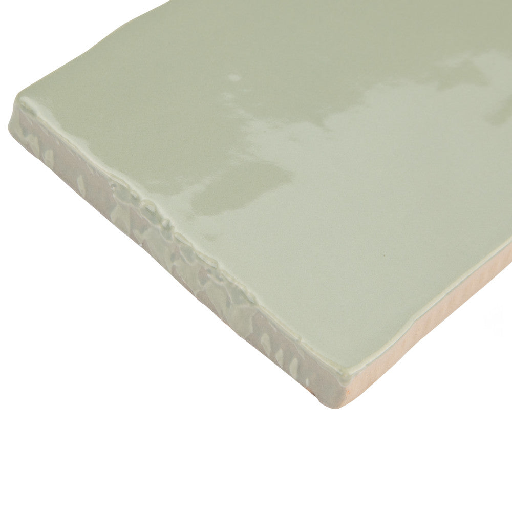 Merola Tile Chester Sage 3 in. x 12 in. Ceramic Wall Subway Tile (5.93 sq. ft. / Case)