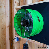QuietCool 2830 CFM Smart App Controlled 3-Speed Gable Mount Attic Fan - Super Arbor
