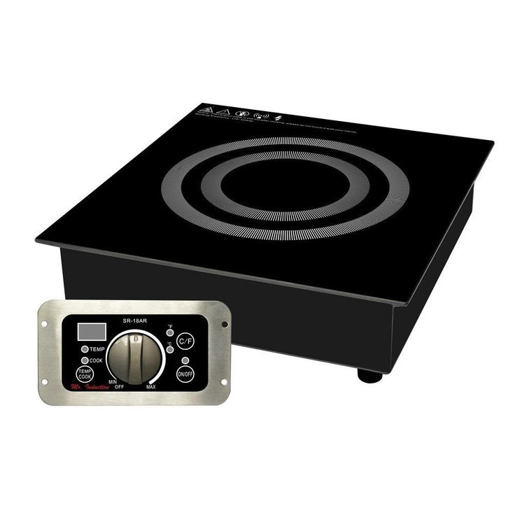 3400-Watt Built-In Commercial Induction Range (220-Volt to 240-Volt)