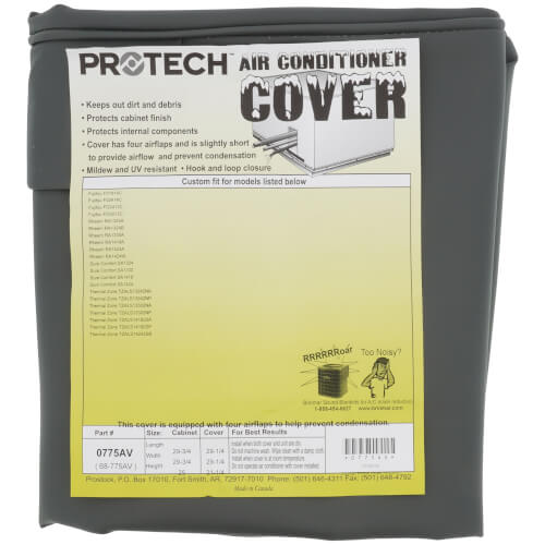 Rheem 68-775AV cover - front view (Product Type: Cover)