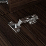FUFU&GAGA Modern/Contemporary Dark Brown Tv Cabinet Integrated Tv Mount (Accommodates TVs more than 70-in)