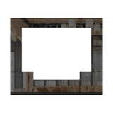 FUFU&GAGA Modern/Contemporary Black Tv Cabinet Integrated Tv Mount (Accommodates TVs up to 80-in)