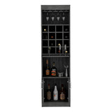 Flynama 20-in x 71.1-in Gray Rectangle Bar Cabinet