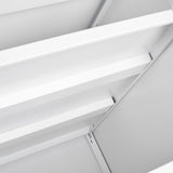 Flynama White 23.62-in File Cabinet