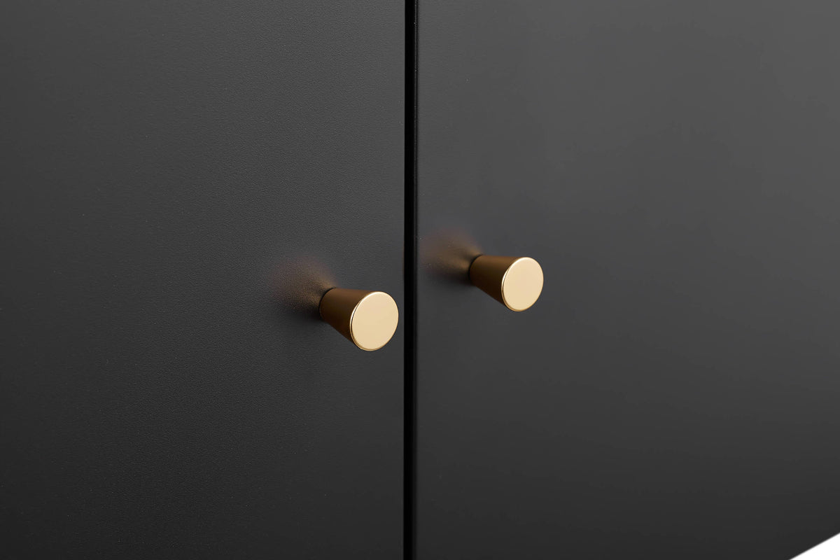 Flynama Black 23.62-in File Cabinet