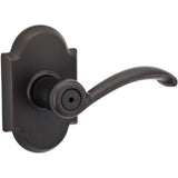 Austin Venetian Bronze Privacy Bed/Bath Door Lever (4-Pack) - Super Arbor