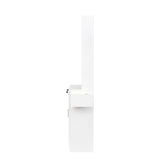Mondawe 15.67-in W x 70.87-in H Mdf White Freestanding Utility Storage Cabinet