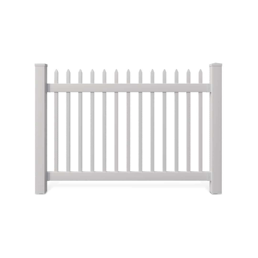 WamBam Fence 4-ft H x 6-ft W Privacy Vinyl Flat-top Fence Panel No Dig (Unassembled)