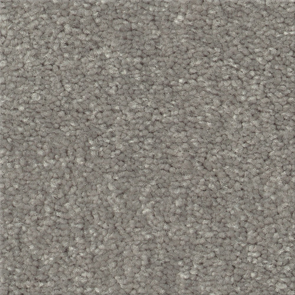 STAINMASTER Essentials Blue Diamonds I Taupe Stone Textured Carpet Sample, 8-in x 8-in, 48.8-oz Face Weight