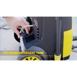 Stanley 1,900 PSI 1.4 GPM Electric Pressure Washer 20 ft. Hose with Storage Reel, Detergent Tank, Spray Gun, 2 Nozzles and More