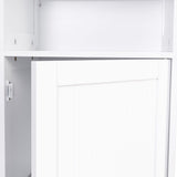 Costway 13.5-in W x 72-in H Mdf White Freestanding or Wall-mount Utility Storage Cabinet
