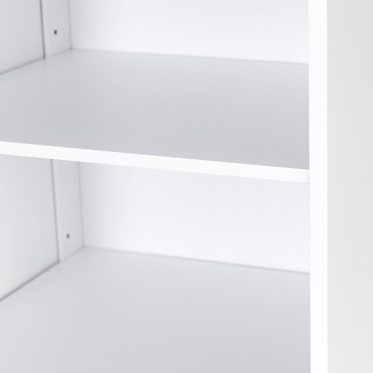 Costway 13.5-in W x 72-in H Mdf White Freestanding or Wall-mount Utility Storage Cabinet