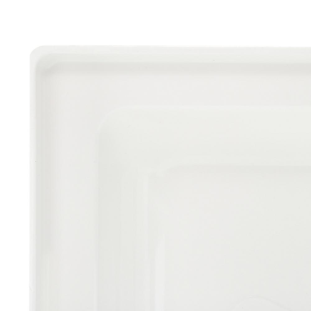Durabase 32 in. x 48 in. Single Threshold Shower Floor in White - Super Arbor