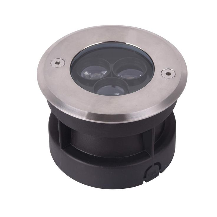 3-Watt Stainless Steel Outdoor Integrated LED 3000K In-Ground Landscape Path Light