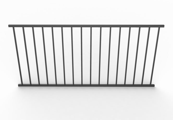 RELIABILT 6-ft x 36-in Black Sand Steel Deck Rail Kit