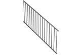 RELIABILT 6-ft x 36-in Black Sand Steel Deck Stair Rail Kit