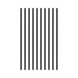 RELIABILT 1-in x 32-in Black Sand Galvanized Steel Round Deck Baluster (100-Pack)