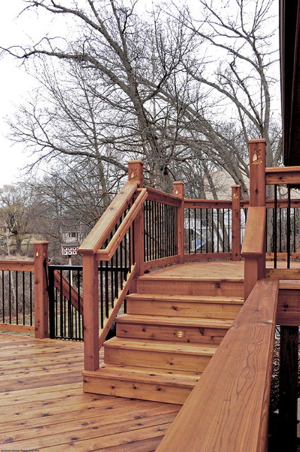 RELIABILT 1-in x 26-in Black Sand Galvanized Steel Round Deck Baluster (100-Pack)