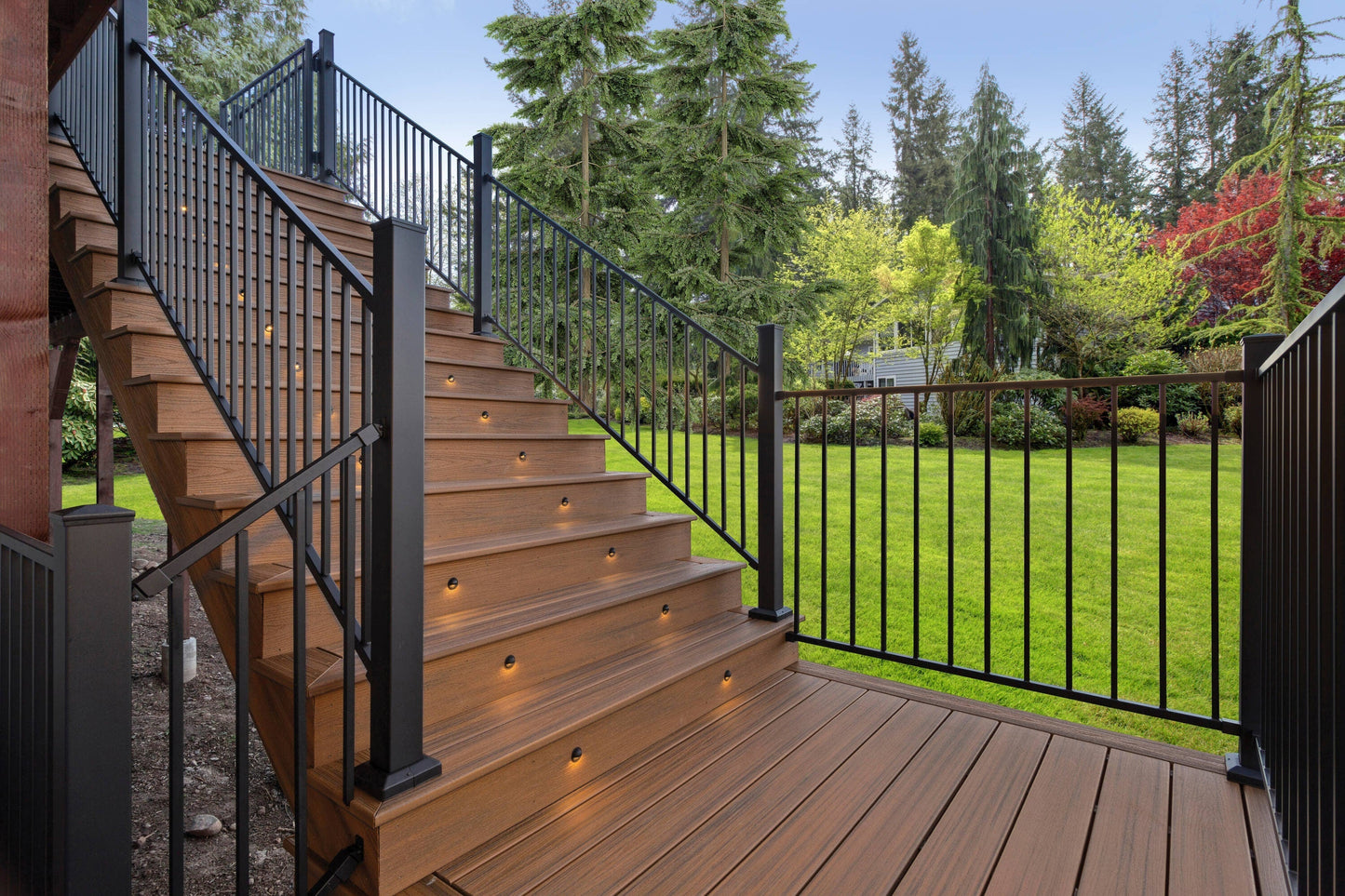 RELIABILT 2-in x 2-in x 3-ft Black Sand Steel Deck Post