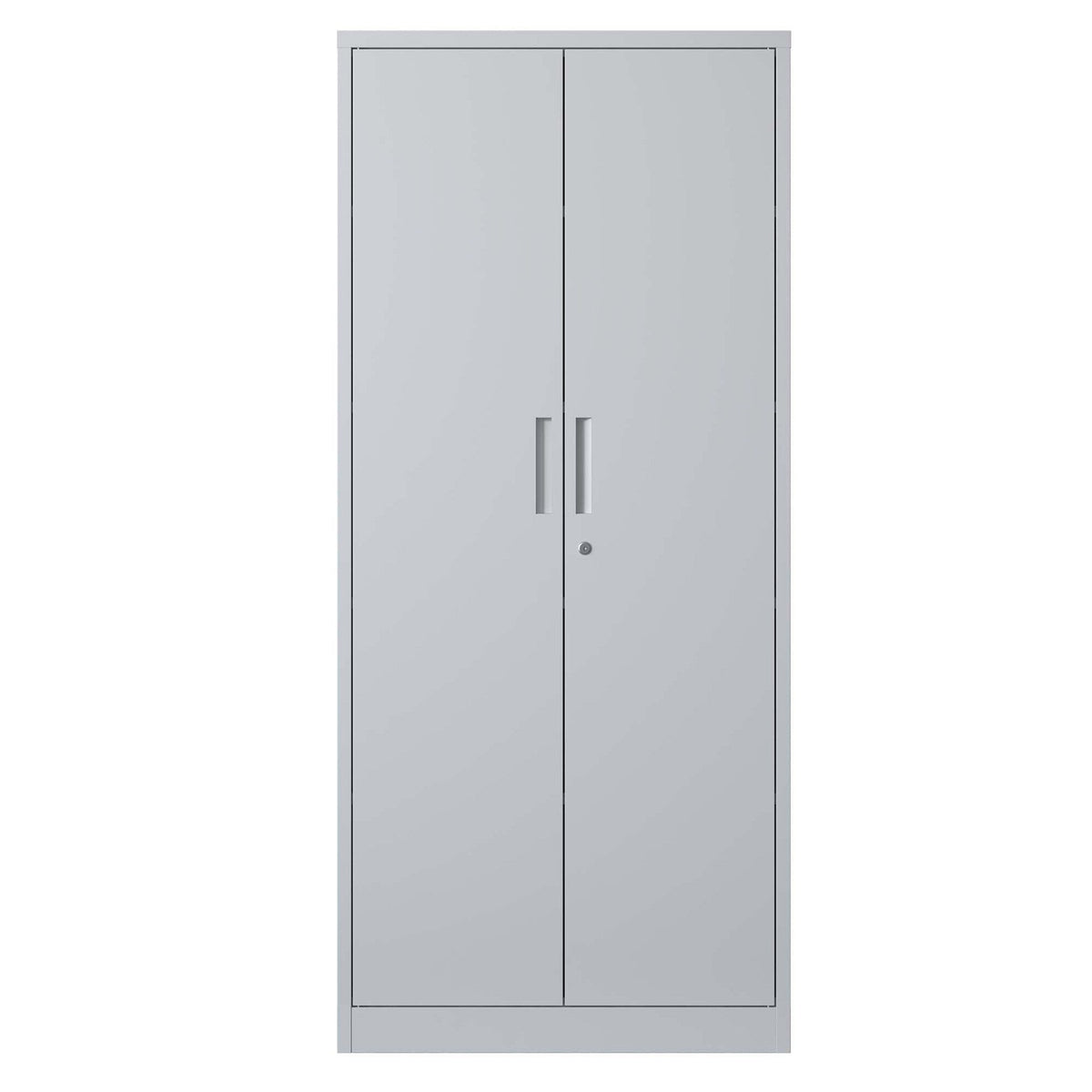 Kahomvis White 3-Shelf Office Cabinet