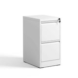 Kahomvis White Office Cabinet
