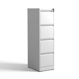 Kahomvis White Office Cabinet