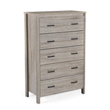 Best Selling Home Decor Brown 5-Drawer Chest