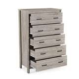 Best Selling Home Decor Brown 5-Drawer Chest