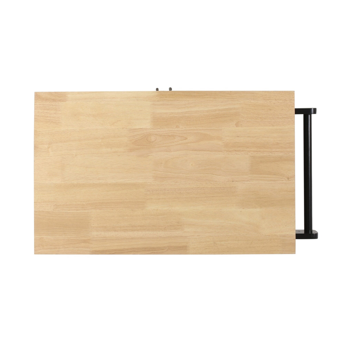 BABOOM Black Composite Base with Composite Top Rolling Kitchen Cart (18-in x 32-in x 34.5-in)