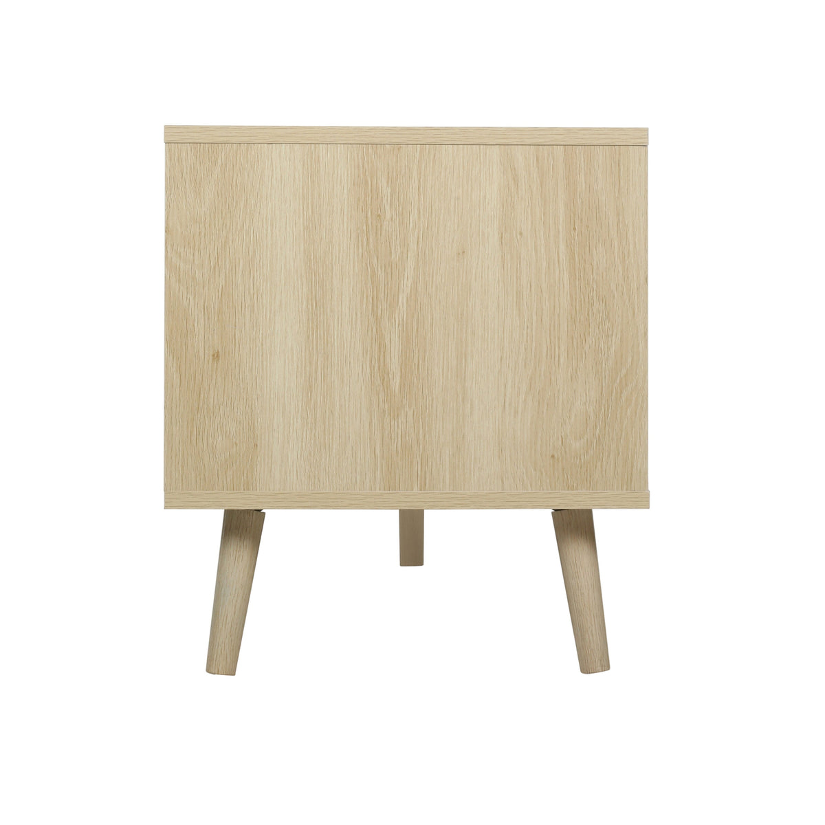 ToolCat Farmhouse/Rustic Oak Tv Cabinet (Accommodates TVs up to 55-in)