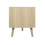 ToolCat Farmhouse/Rustic Oak Tv Cabinet (Accommodates TVs up to 55-in)