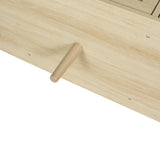ToolCat Farmhouse/Rustic Oak Tv Cabinet (Accommodates TVs up to 55-in)