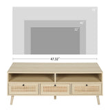 ToolCat Farmhouse/Rustic Oak Tv Cabinet (Accommodates TVs up to 55-in)