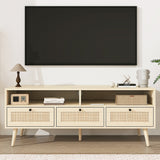 ToolCat Farmhouse/Rustic Oak Tv Cabinet (Accommodates TVs up to 55-in)
