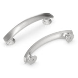 Hickory Hardware American Diner 3-in (76mm) Center to Center Stainless Steel Arch Handle Drawer Pull
