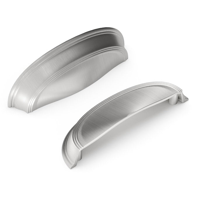Hickory Hardware American Diner 3-in or 3-3/4-in (96mm) Center to Center Arch Cup Drawer Pull