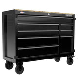 CRAFTSMAN Premium 2000 Series 51.2-in L x 39.5-in H 8-Drawer Rolling Black Wood Work Bench