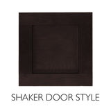 Design House Brookings 33-in W x 36-in H x 12-in D Espresso Maple Wall Ready To Assemble Plywood Cabinet (Recessed Panel Shaker Door Style)