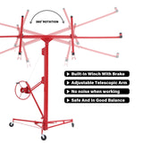 Maocao Hoom 16ft Drywall Lift 16-ft H x 53.1-in L x 53.1-in W Steel Drywall Lift