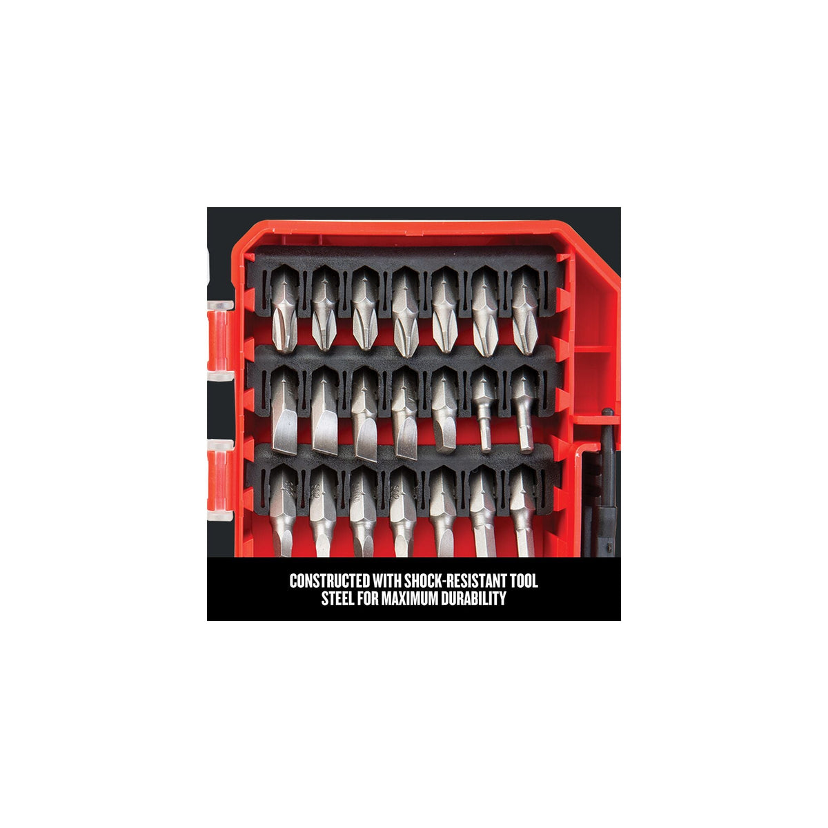 CRAFTSMAN 47-Piece Steel Hex Shank Screwdriver Bit Set, CMAF1247