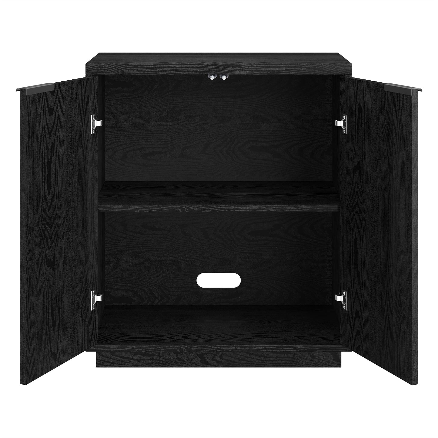 Hailey Home Mansfield Alder White 2-Shelf Office Cabinet