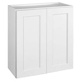 Design House Brookings 33-in W x 36-in H x 12-in D White Maple Wall Ready To Assemble Plywood Cabinet (Recessed Panel Shaker Door Style)