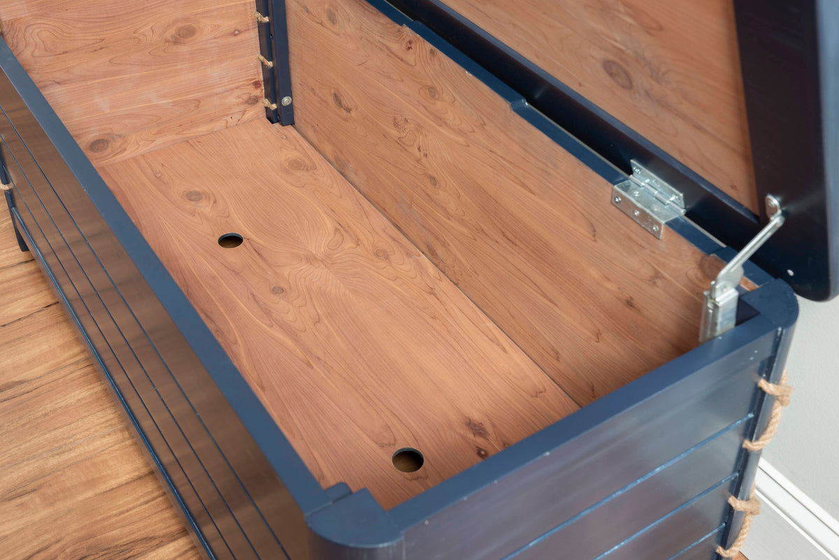 Linon Blue Cedar Chest