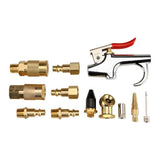 Central Pneumatic Professional Grade Brass Air Tool Accessory Kit, 12 Pc.