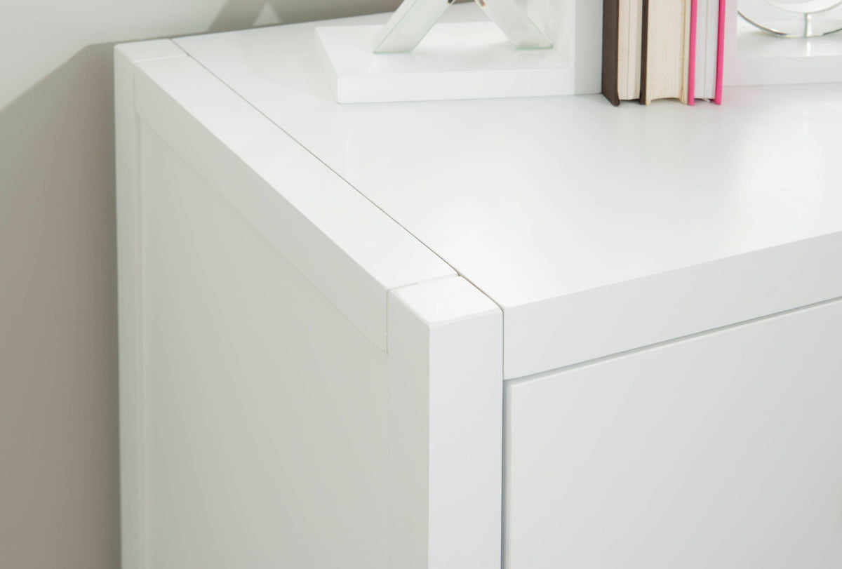 Linon White 2-Drawer 22-in File Cabinet