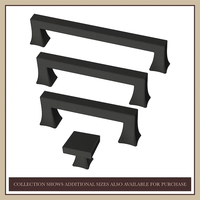 allen + roth Casual Square (256Mm) Center to Center Rectangular Bar Appliance Pull