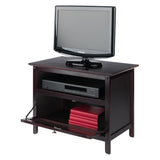 Winsome Wood Zara Transitional Espresso Tv Cabinet (Accommodates TVs up to 32-in)